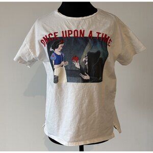 Disney X ZARA Snow White T-shirt RARE ONCE UPON A TIME YOUTH GIRL Size 13-14 Yrs
